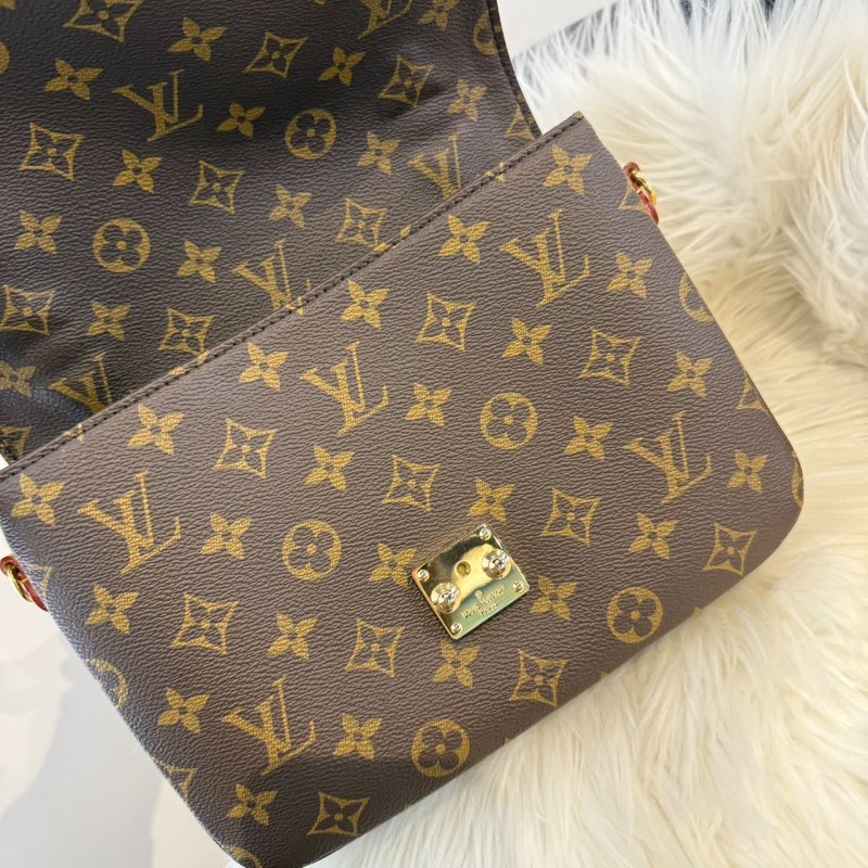 LV 經典老花郵差包 晶片-2