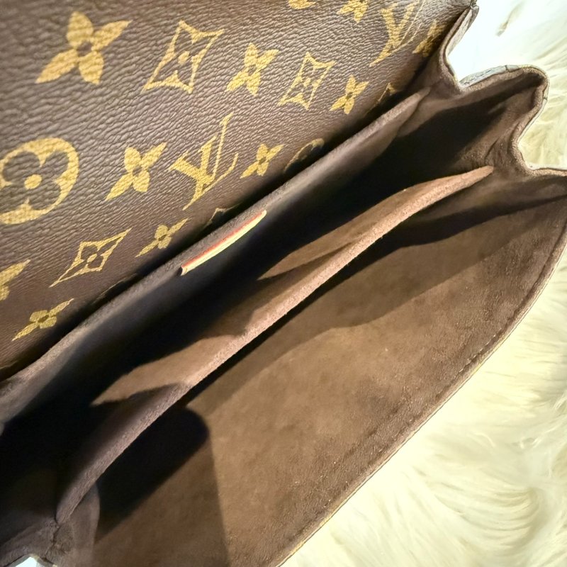 LV 經典老花郵差包 晶片-3