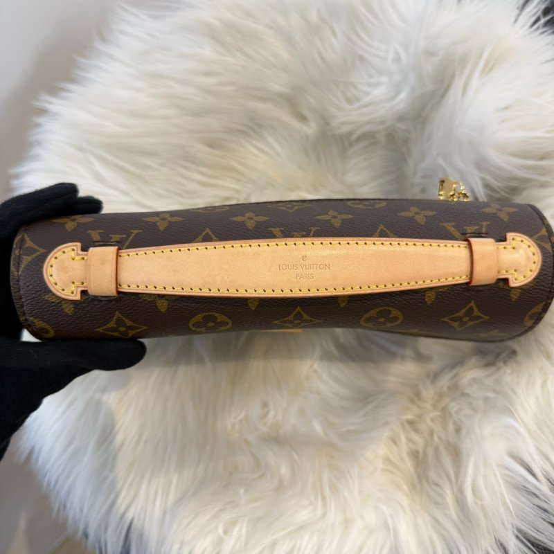 LV 經典老花郵差包 晶片-7