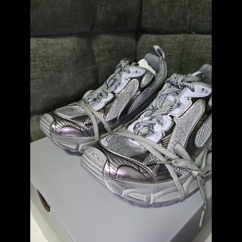 [全新]Balenciaga 巴黎世家 3XL 運動鞋 灰銀 43-1