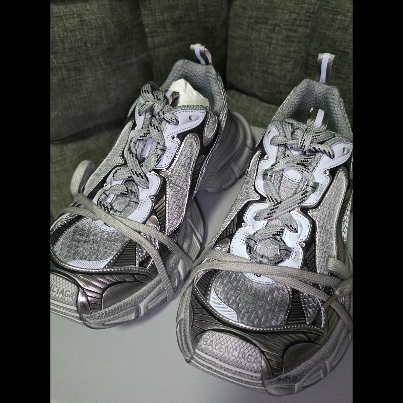 [全新]Balenciaga 巴黎世家 3XL 運動鞋 灰銀 43-2