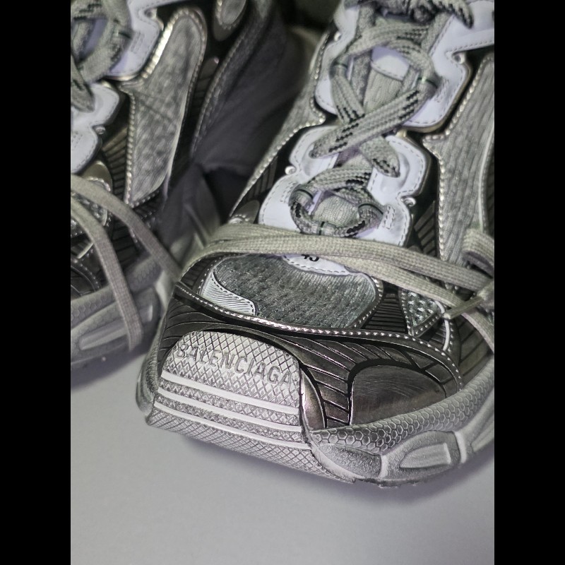 [全新]Balenciaga 巴黎世家 3XL 運動鞋 灰銀 43-3