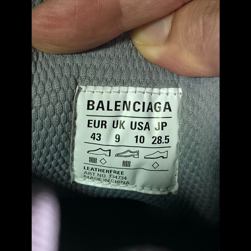[全新]Balenciaga 巴黎世家 3XL 運動鞋 灰銀 43-7