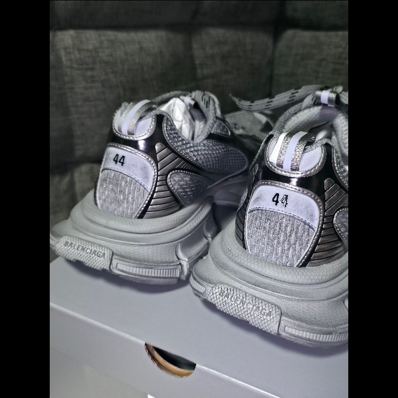 [全新]Balenciaga 巴黎世家 3XL 運動鞋 灰銀 44-3
