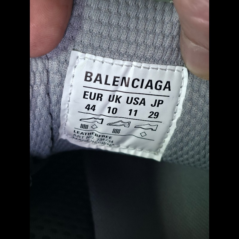 [全新]Balenciaga 巴黎世家 3XL 運動鞋 灰銀 44-4