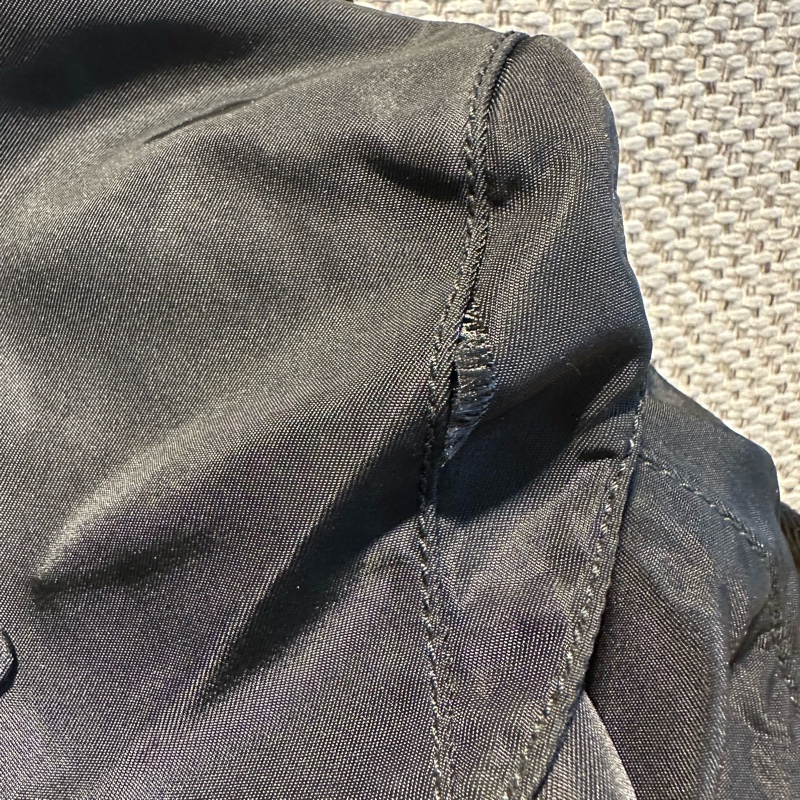 Prada 尼龍  黑色  小後背包-38