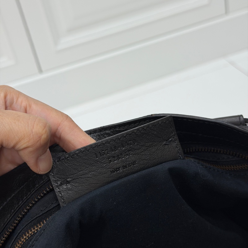 Balenciaga 巴黎世家 city Classic 黑色 機車包 手提包 斜背包 肩背包 側背包-35