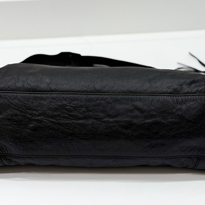 Balenciaga 巴黎世家 city Classic 黑色 機車包 手提包 斜背包 肩背包 側背包-39