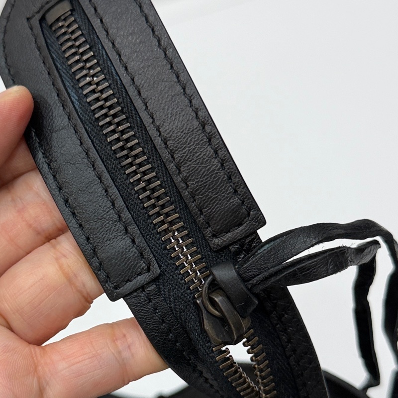 Balenciaga 巴黎世家 city Classic 黑色 機車包 手提包 斜背包 肩背包 側背包-49