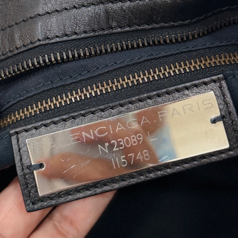 Balenciaga 巴黎世家 city Classic 黑色 機車包 手提包 斜背包 肩背包 側背包-51