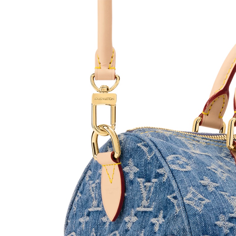 Louis Vuitton LV Speedy Soft 30 Denim 牛仔 M14430-1