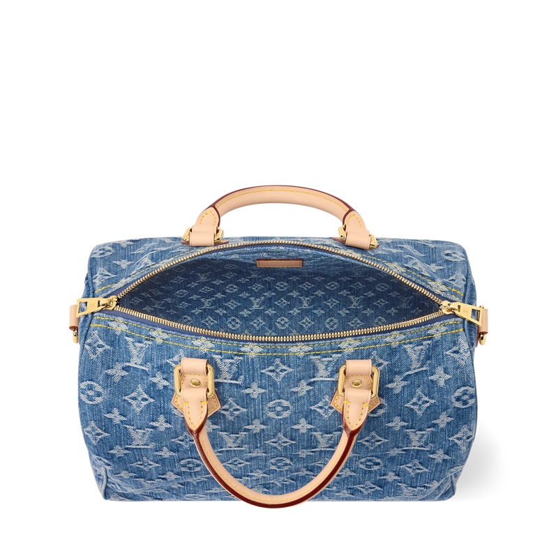 Louis Vuitton LV Speedy Soft 30 Denim 牛仔 M14430-3