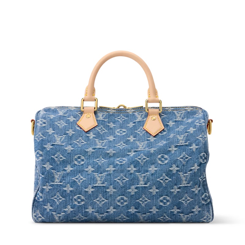 Louis Vuitton LV Speedy Soft 30 Denim 牛仔 M14430-4