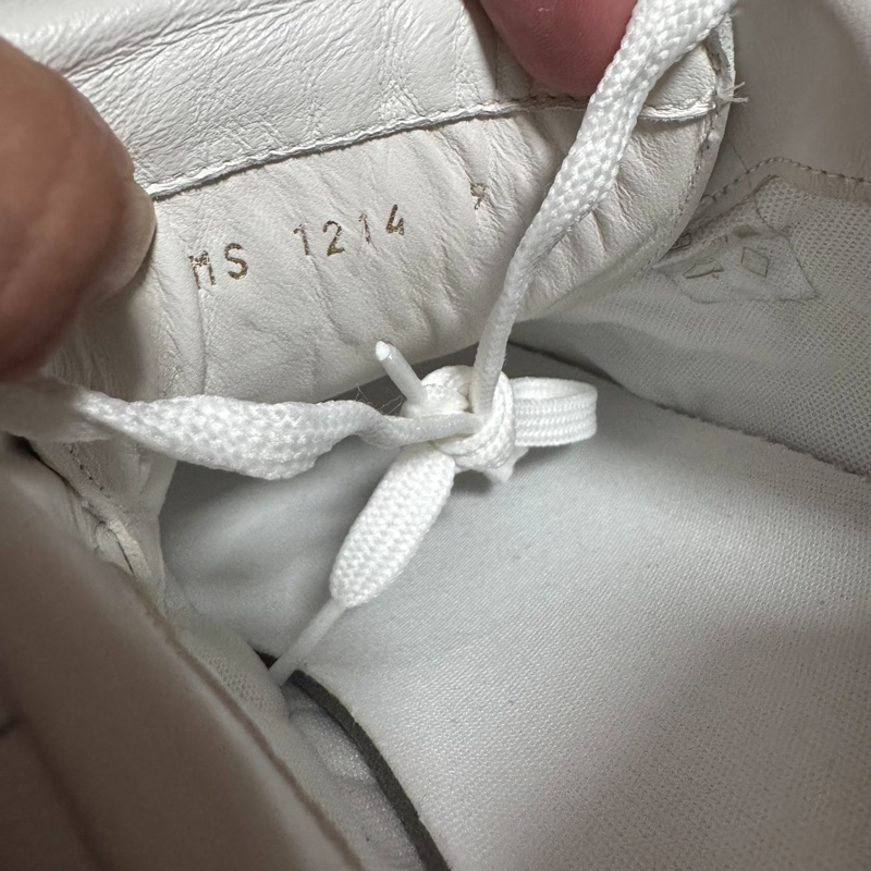 Lv足球鞋Footprint春夏系列 低幫徽標休閒鞋  白色43碼-5