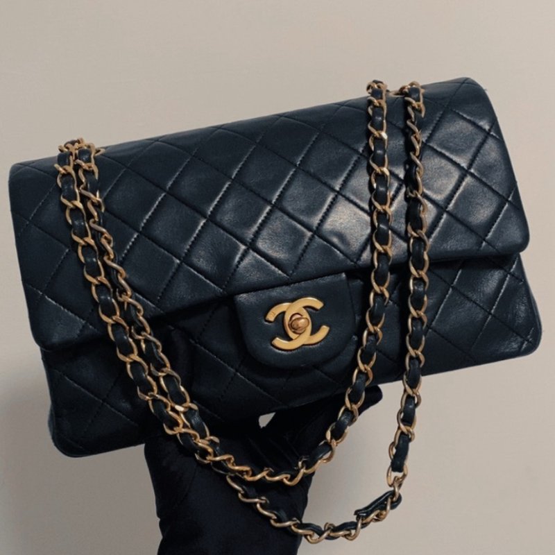 Chanel 黑金羊CF25 Vintage老香-15