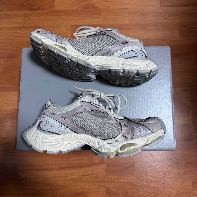 Balenciaga巴黎世家 Stapler訂書機鞋 老爹鞋米色 38碼-1