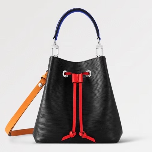 LV 路易威登 🪐拼色水波纹水桶BB手提斜挎包 尺寸20*21-0