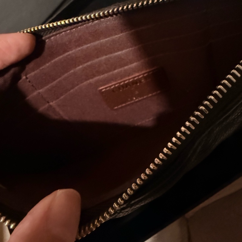 ✨ Chanel 經典黑金長扁夾✨-15