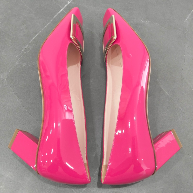 閒置 未使用 RV 羅傑維維亞 高跟鞋 39碼 無附件-2