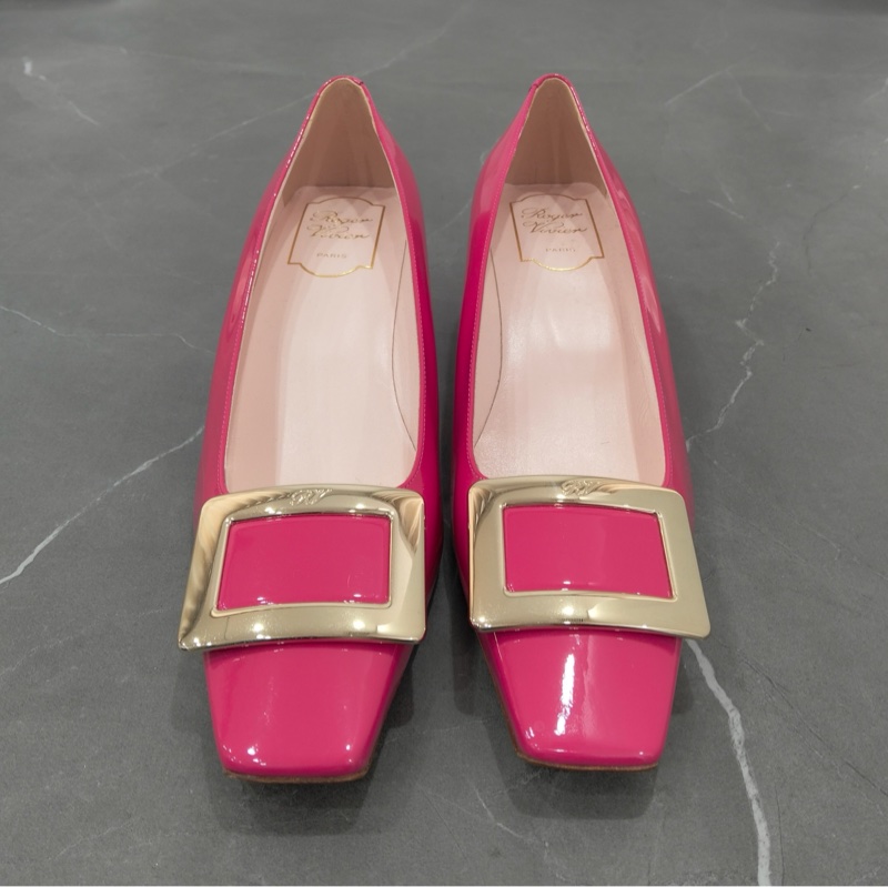 閒置 未使用 RV 羅傑維維亞 高跟鞋 39碼 無附件-3