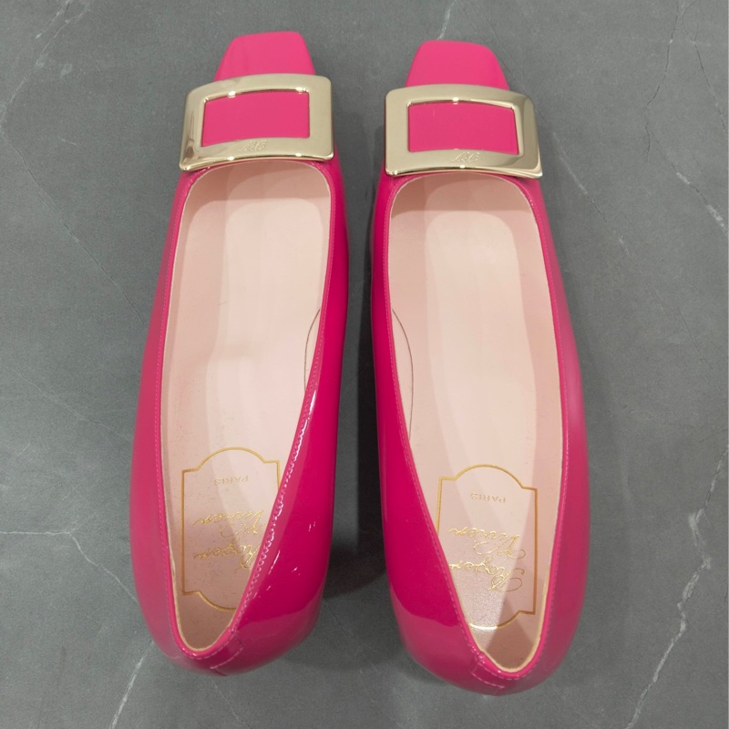 閒置 未使用 RV 羅傑維維亞 高跟鞋 39碼 無附件-5