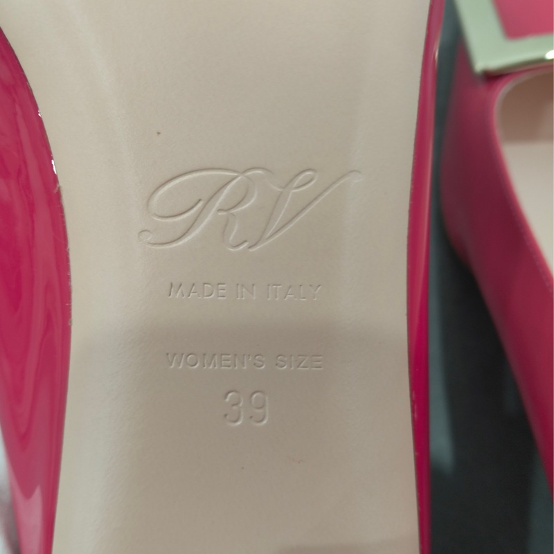 閒置 未使用 RV 羅傑維維亞 高跟鞋 39碼 無附件-7