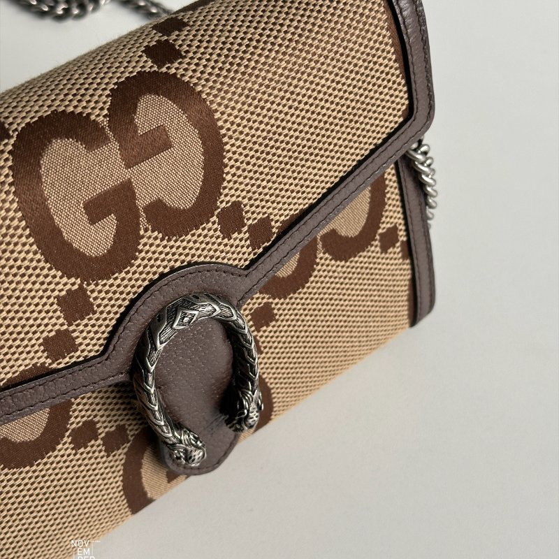 99新🆕 Gucci 古馳 棕色老花 WOC-2
