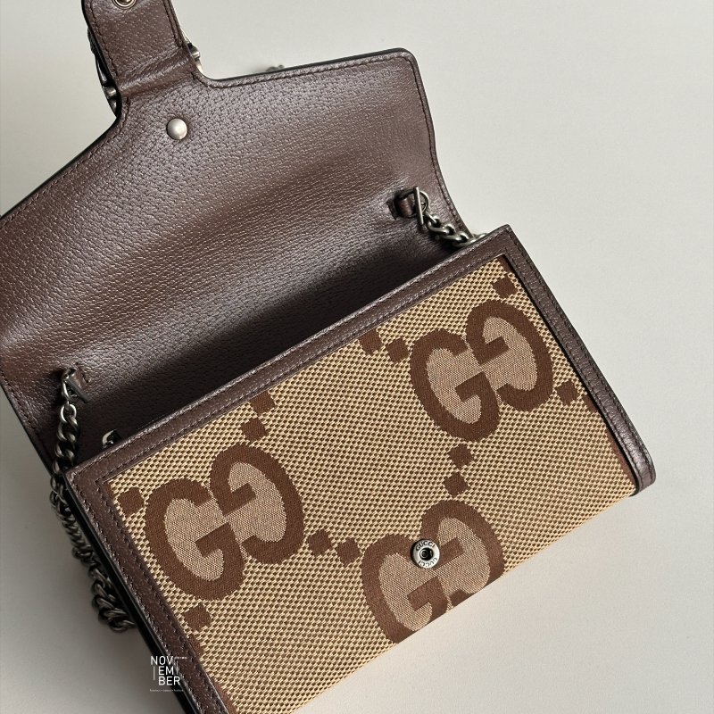 99新🆕 Gucci 古馳 棕色老花 WOC-4