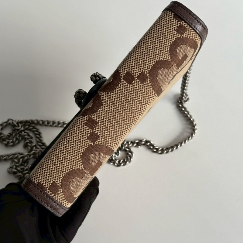 99新🆕 Gucci 古馳 棕色老花 WOC-8