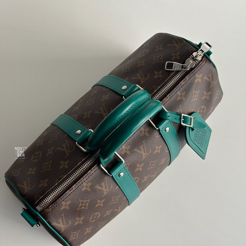 99新🆕 全配有購證🙌🏻 Louis Vuitton LV 路易威登 Keepall 35 老花綠💚-2
