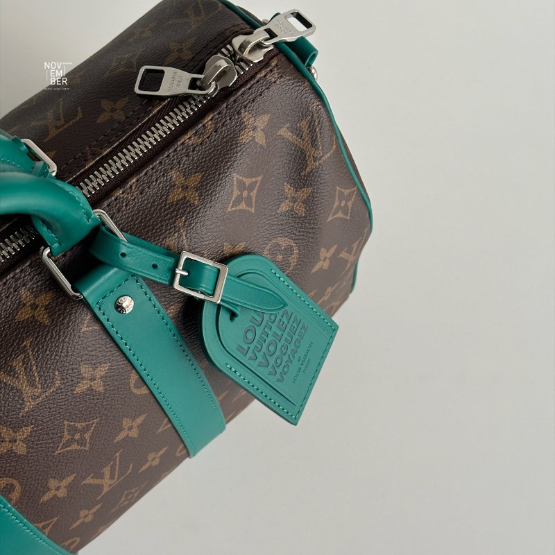 99新🆕 全配有購證🙌🏻 Louis Vuitton LV 路易威登 Keepall 35 老花綠💚-4