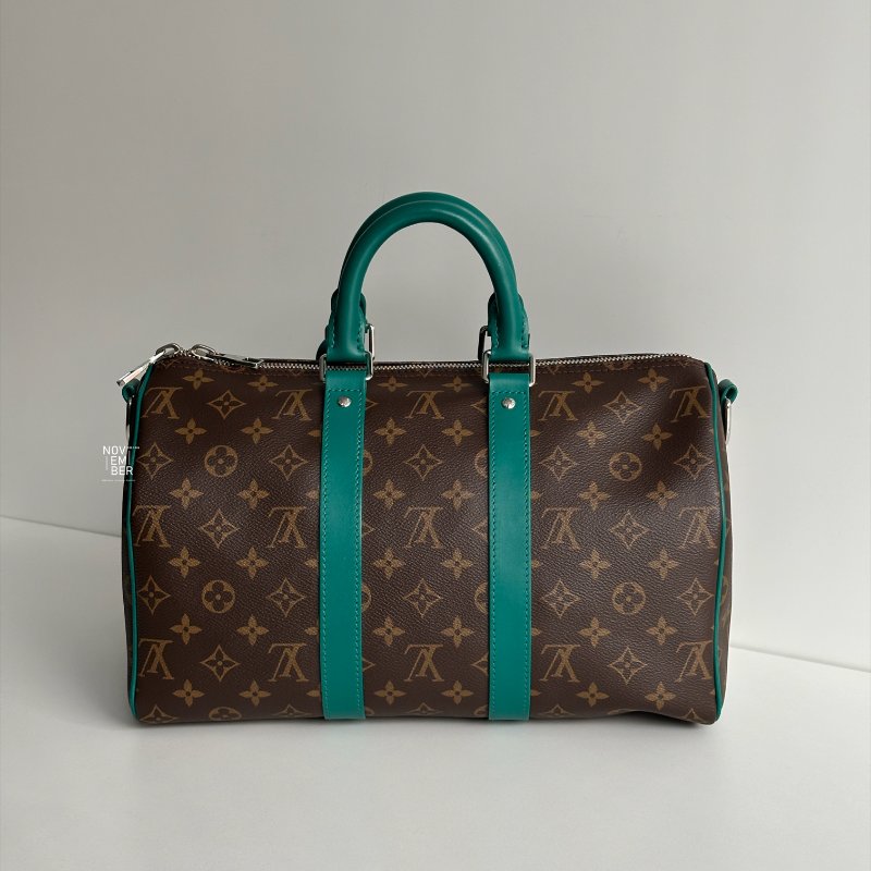 99新🆕 全配有購證🙌🏻 Louis Vuitton LV 路易威登 Keepall 35 老花綠💚-5