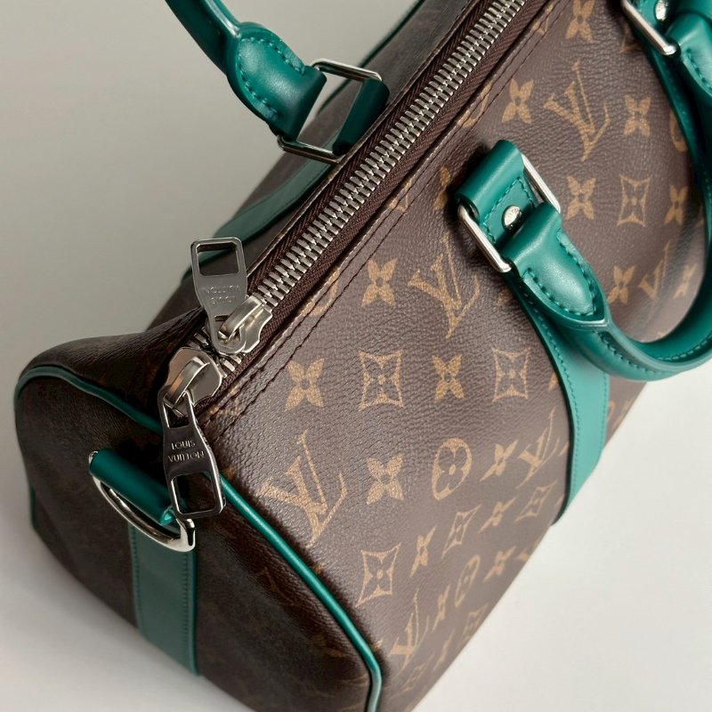 99新🆕 全配有購證🙌🏻 Louis Vuitton LV 路易威登 Keepall 35 老花綠💚-7
