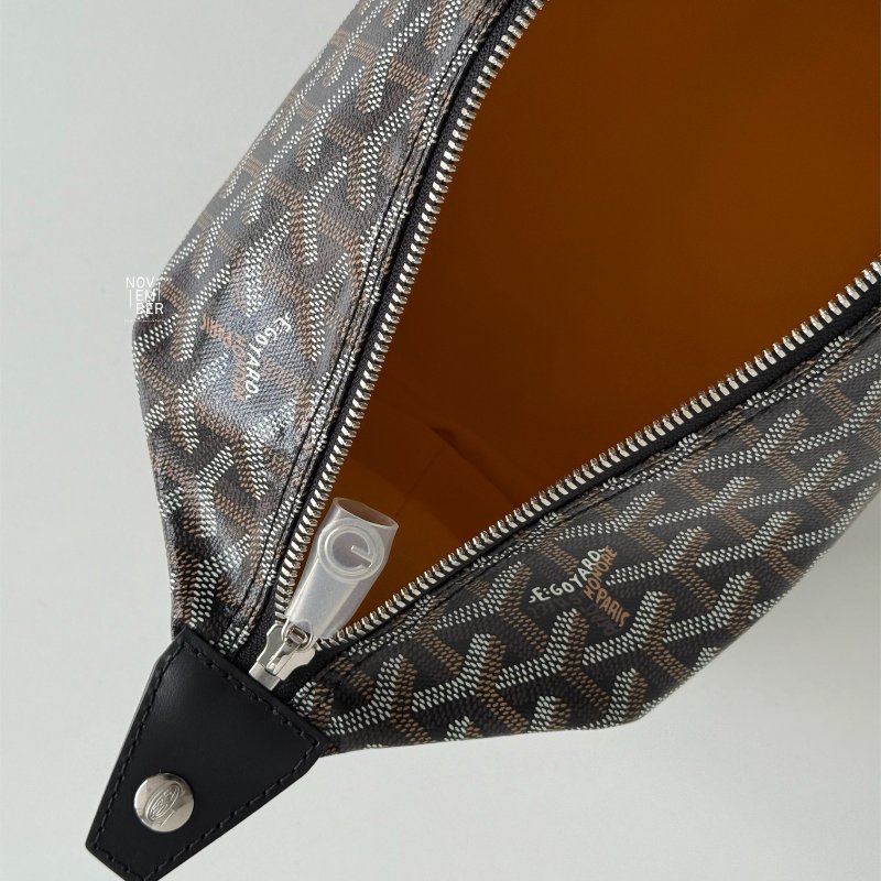 全新有購證🙌🏻 Goyard 戈雅 Bowling 25 Toiletry Bag 飯盒包 洗漱包 黑色-5