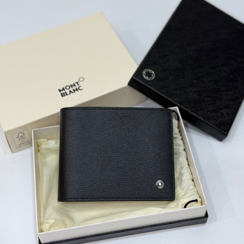 萬寶龍 Montblanc 114688 4810 Westside 西方之星系列 防刮皮 短夾 皮夾 錢包 皮包-0