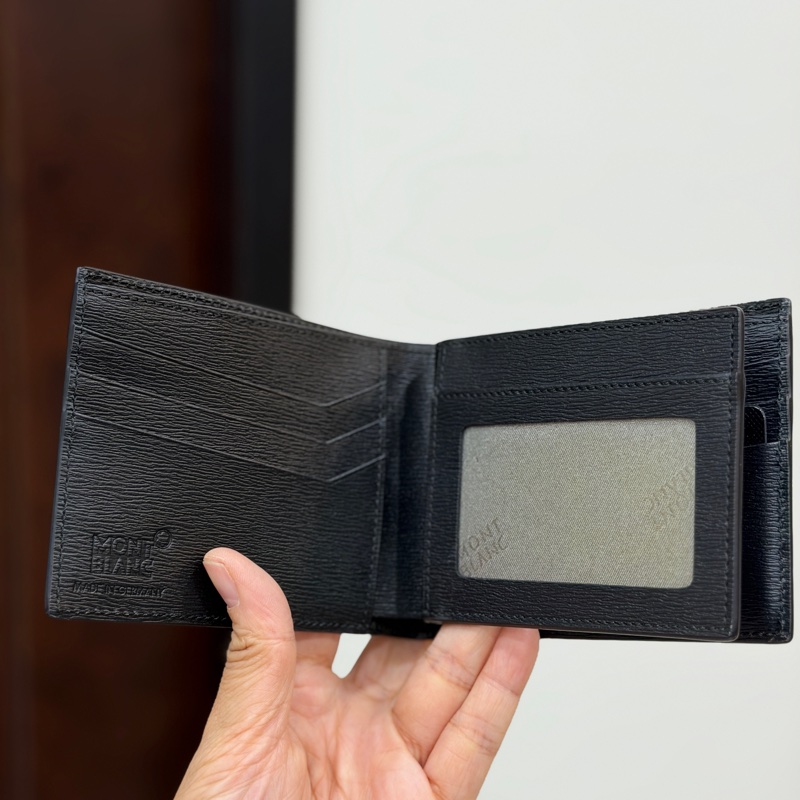萬寶龍 Montblanc 114688 4810 Westside 西方之星系列 防刮皮 短夾 皮夾 錢包 皮包-3
