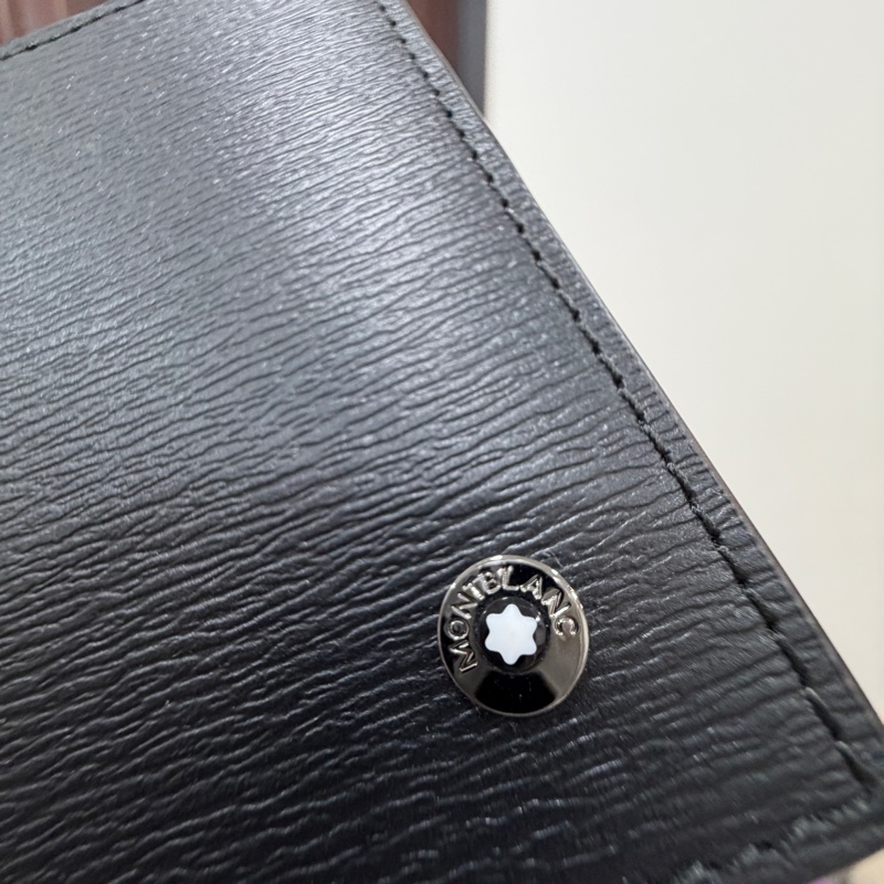 萬寶龍 Montblanc 114688 4810 Westside 西方之星系列 防刮皮 短夾 皮夾 錢包 皮包-11