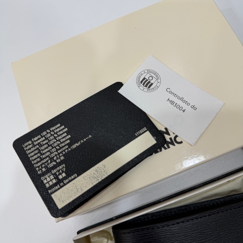 萬寶龍 Montblanc 114688 4810 Westside 西方之星系列 防刮皮 短夾 皮夾 錢包 皮包-12