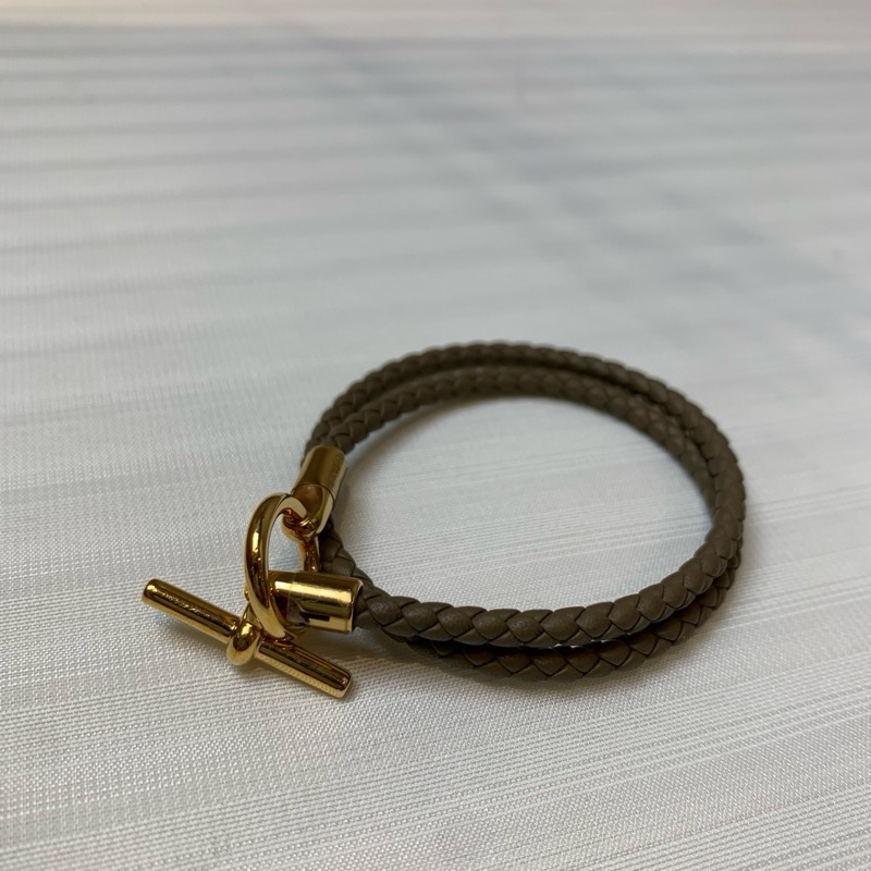 愛馬仕/Hermes 大象灰皮繩-4