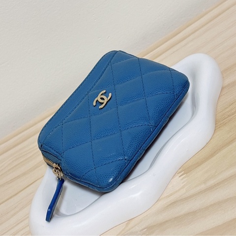 Chanel 莫蘭迪藍吐司包