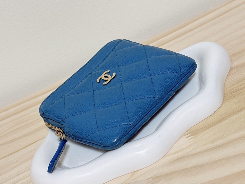 Chanel 莫蘭迪藍吐司包-0