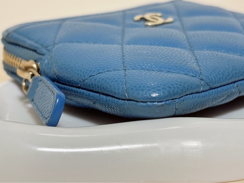 Chanel 莫蘭迪藍吐司包-1