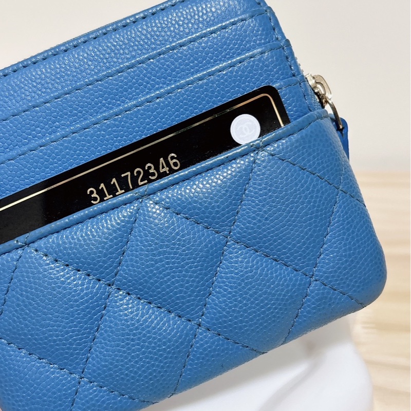 Chanel 莫蘭迪藍吐司包-20