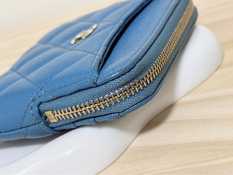 Chanel 莫蘭迪藍吐司包-22