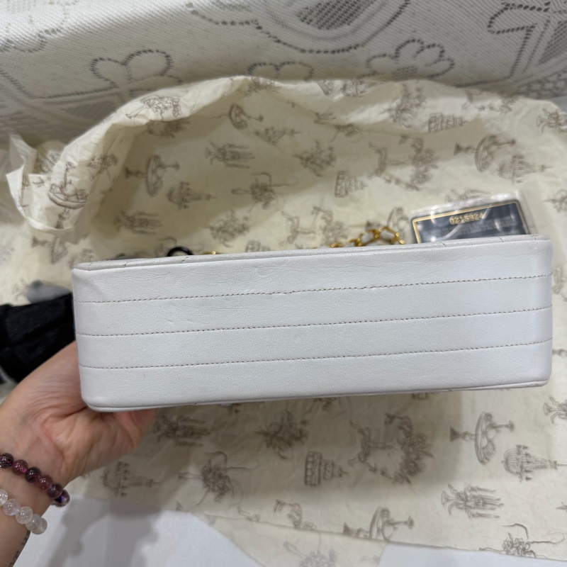 Chanel Vintage 80年代 古董 老香 24K金 單肩包-9