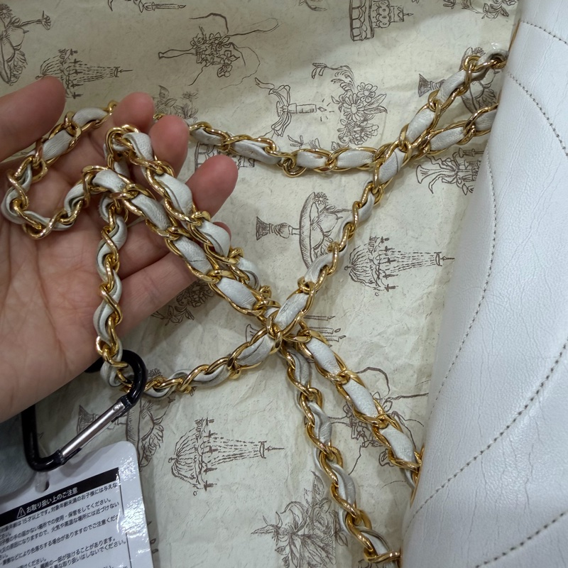 Chanel Vintage 80年代 古董 老香 24K金 單肩包-11