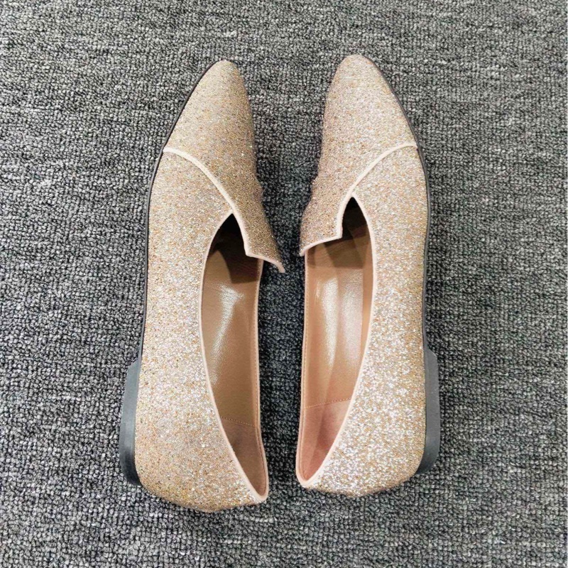 HERMES  亮面小銀鞋  36.5碼  無附件-2