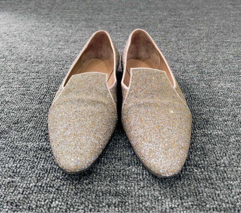 HERMES  亮面小銀鞋  36.5碼  無附件-3