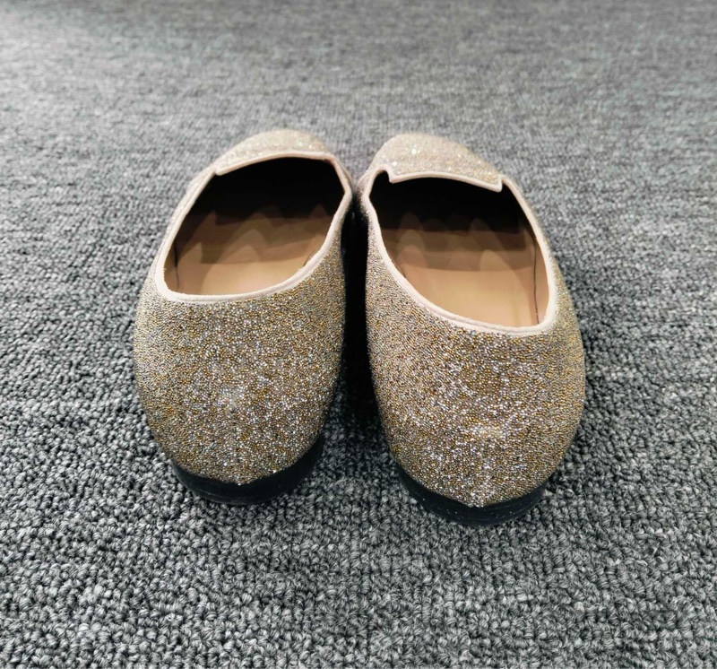 HERMES  亮面小銀鞋  36.5碼  無附件-4