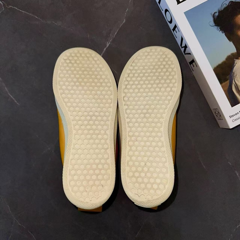 CELINE 賽琳 厚底黃色平跟鞋 36 🈚附件-7